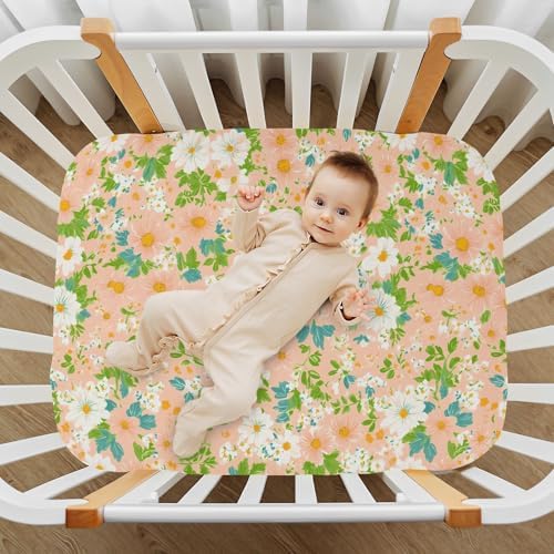 MNSRUU Crib Sheets Soft Breathable Fitted Playard Bedding for Boys Girls
