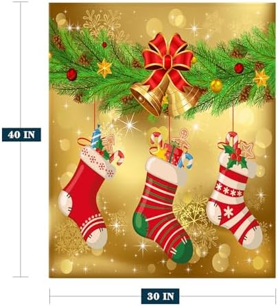YeeJu Fuzzy Plush Christmas Throw Blanket for Baby and Toddler