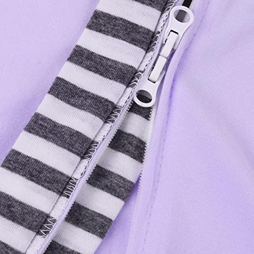 aQuooky Baby Blanket Sack with Arms Free Design Purple