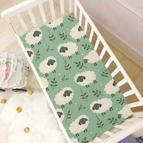 ALAZA Baby Crib Sheets Soft 39x27 Inch