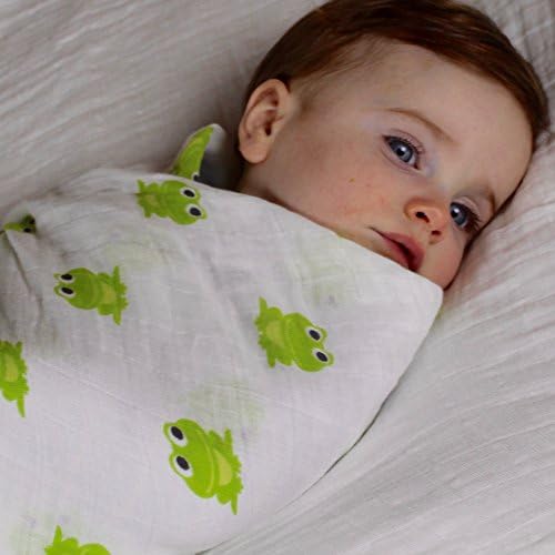 WeeSprout Organic Swaddle Blankets Set of 2