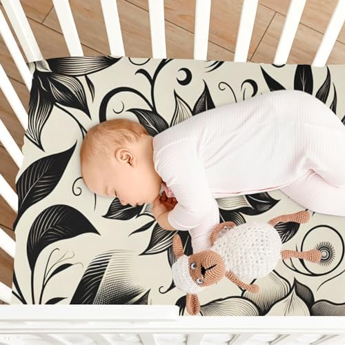 Elegant Eyes Paisley Crib Sheets for Boys and Girls