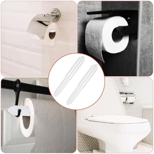 Quilax 2Pcs Toilet Paper Holder Roller Replacement