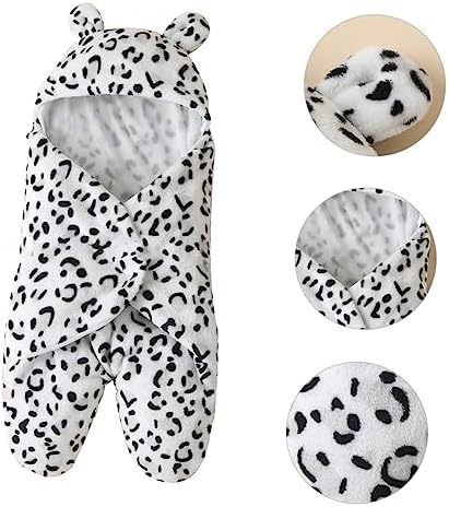 Abaodam 1pc Cow Sleeping Bag Baby Swaddle Blanket