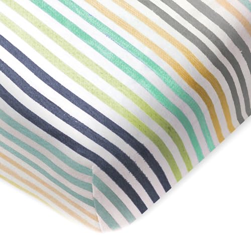 HonestBaby Organic Cotton Crib Sheets Set - Dark Navy One Size