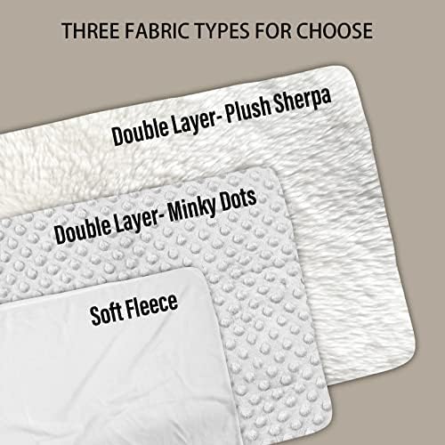 Customized Baby Blanket with Name for Girls and Boys