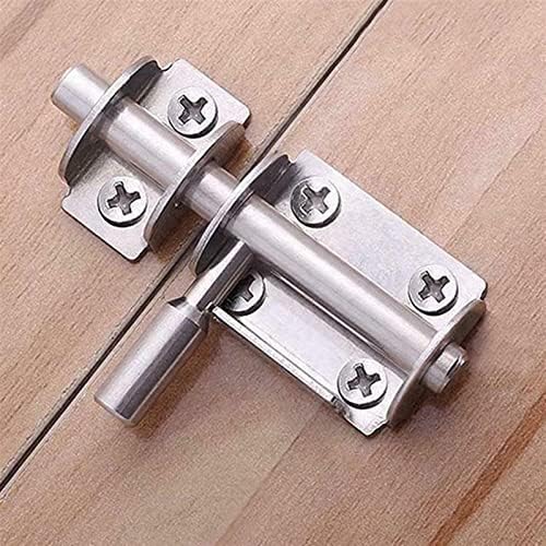 LCARY Stainless Steel Gate Latch Safety Door Bolt Lock