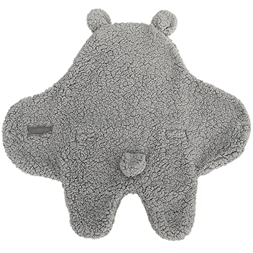 BlueSnail Newborn Swaddle Wrap 0-3M Light Gray