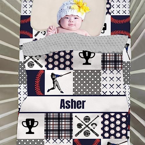 Personalized Baby Crib Sheets with Name for Boys
