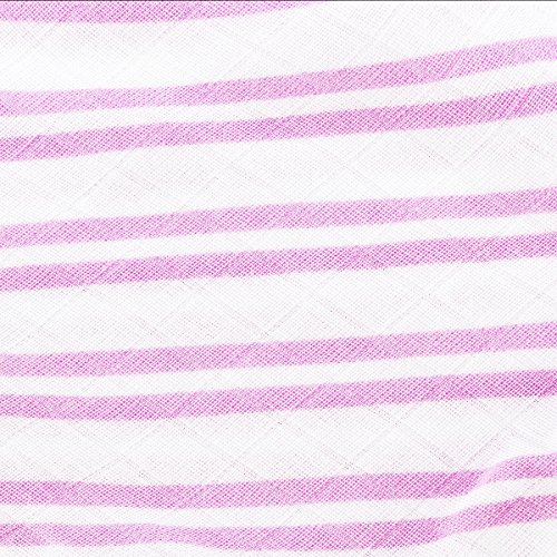 Cuski Mussi Baby Comforter with Pink Stripes